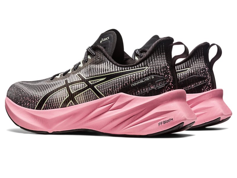 Asics Novablast 3 LE Tekaški Čevlji Ženske Črne Roza | SI3996-671