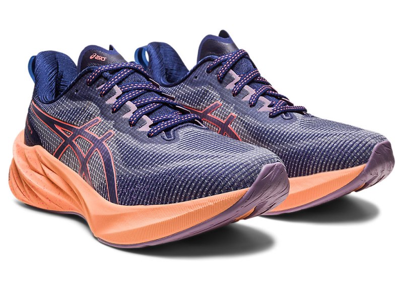 Asics Novablast 3 LE Tekaški Čevlji Ženske Indigo Modre Koralne | SI8454-106