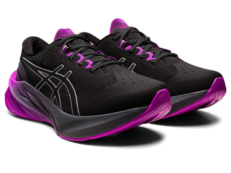 Asics Novablast 3 Lite-show Tekaški Čevlji Ženske Črne Vijolične | SI0069-074