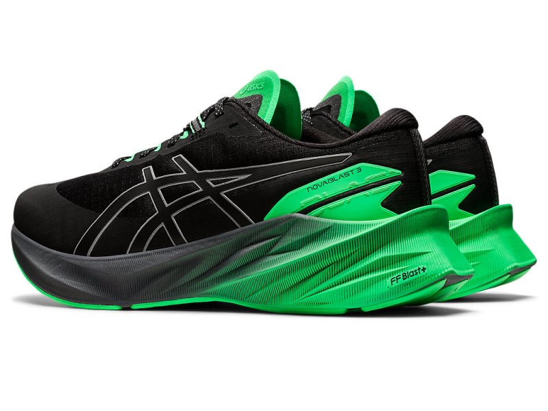 Asics Novablast 3 Lite-show Tekaški Čevlji Moški Črne Turkizna | SI9214-127