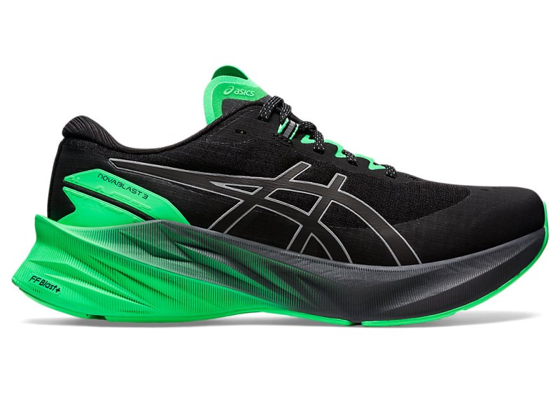 Asics Novablast 3 Lite-show Tekaški Čevlji Moški Črne Turkizna | SI9214-127