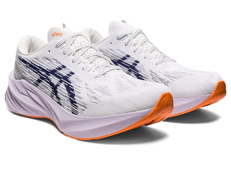 Asics Novablast 3 Tekaški Čevlji Moški Bele Indigo Modre | SI2098-342