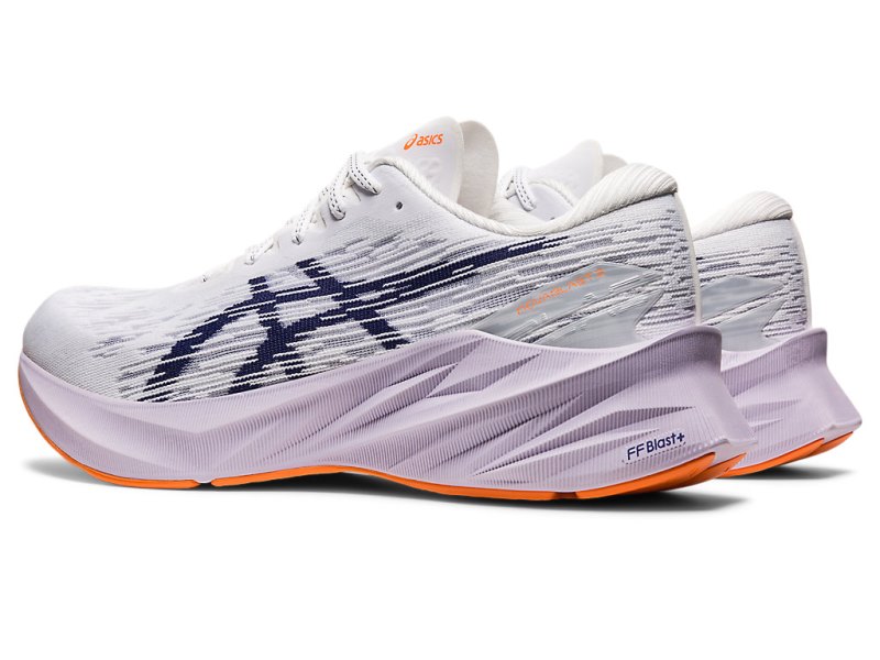 Asics Novablast 3 Tekaški Čevlji Moški Bele Indigo Modre | SI2098-342