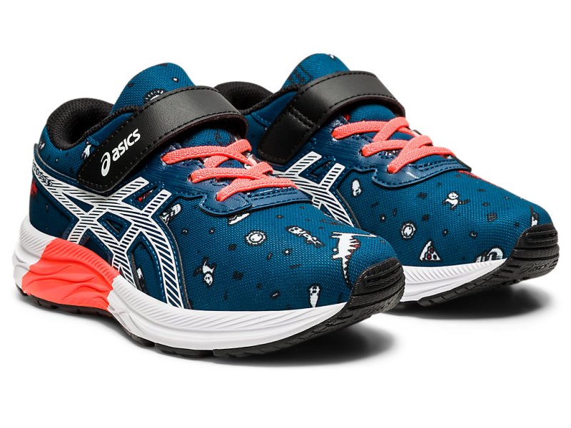 Asics PRE EXCite 7 Tekaški Čevlji Otroški Modre Bele | SI0059-926