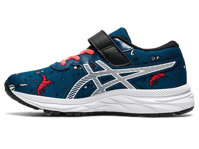 Asics PRE EXCite 7 Tekaški Čevlji Otroški Modre Bele | SI0059-926