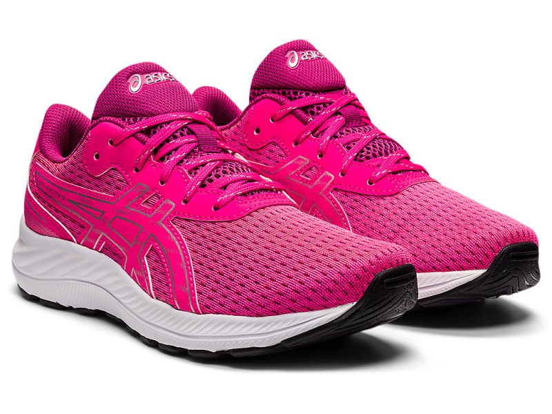 Asics PRE EXCite 9 Športne Superge Otroški Roza Srebrne | SI0149-432