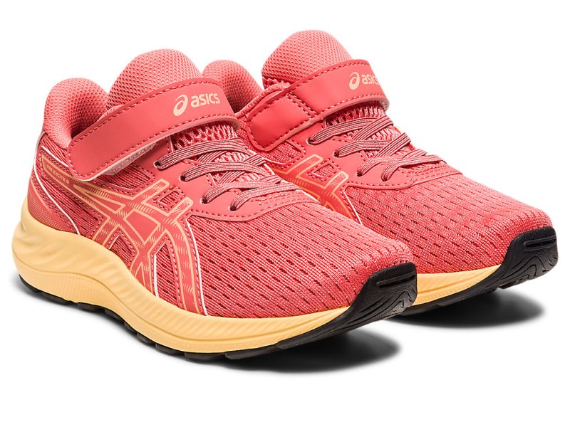 Asics PRE EXCite 9 Športne Superge Otroški Koralne Svetlo Oranžne | SI1300-308