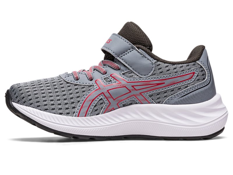 Asics PRE EXCite 9 Športne Superge Otroški Sive Rdeče | SI4450-834