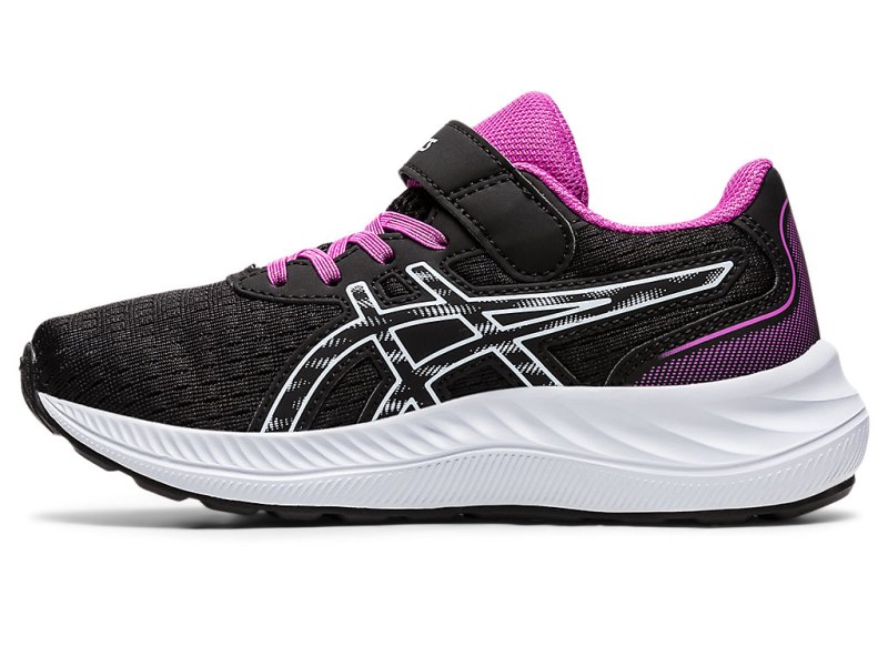 Asics PRE EXCite 9 Športne Superge Otroški Črne Svetlo Modre | SI5132-501