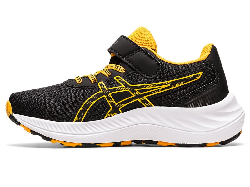 Asics PRE EXCite 9 Športne Superge Otroški Črne Rumene | SI8543-576