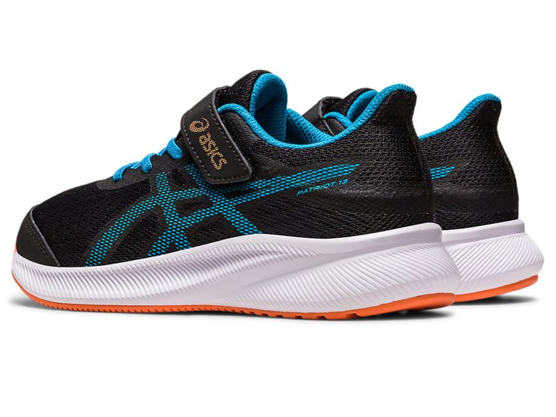 Asics Patriot 13 Športne Superge Otroški Črne Modre | SI9403-223