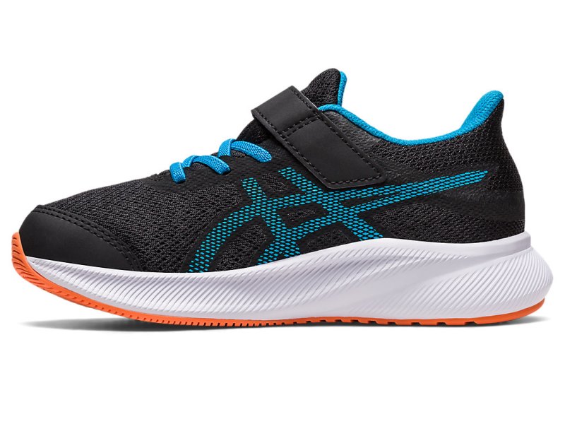 Asics Patriot 13 Športne Superge Otroški Črne Modre | SI9403-223