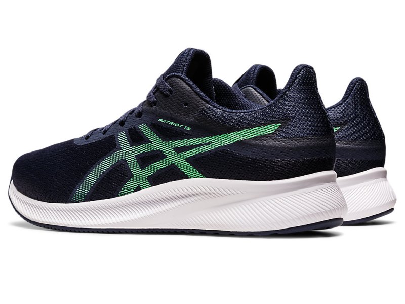 Asics Patriot 13 Tekaški Čevlji Moški Črne Turkizna | SI5100-234