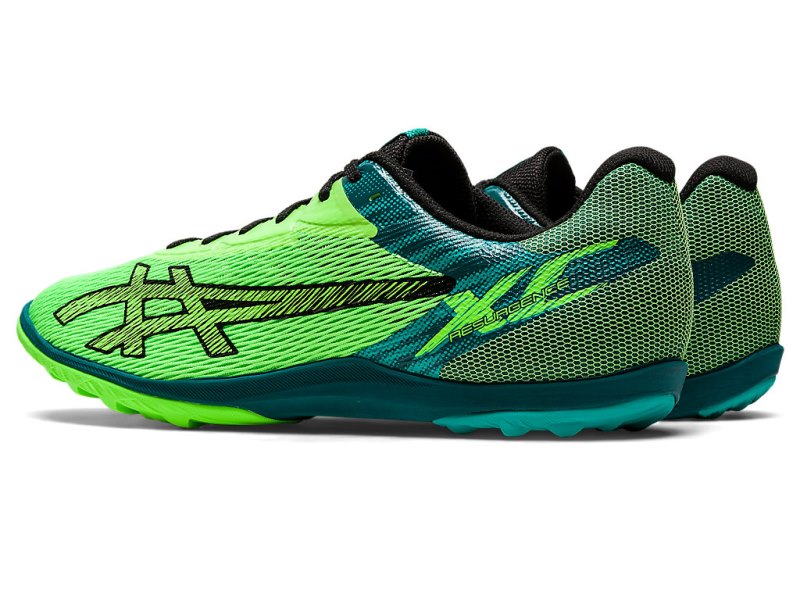 Asics Resurgence XC Superge Za Atletiko Ženske Zelene Črne | SI6487-444