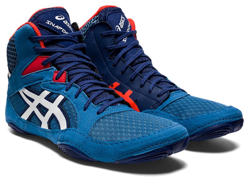 Asics Snapdown 3 Rokoborski Čevlji Moški Azurno Bele | SI9739-284