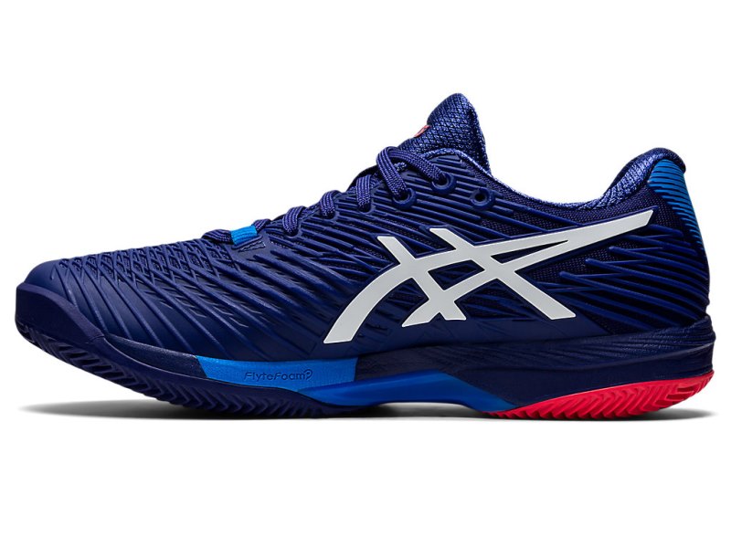 Asics Solution Speed FF 2 Clay Teniški Copati Moški Modre Bele | SI5345-778