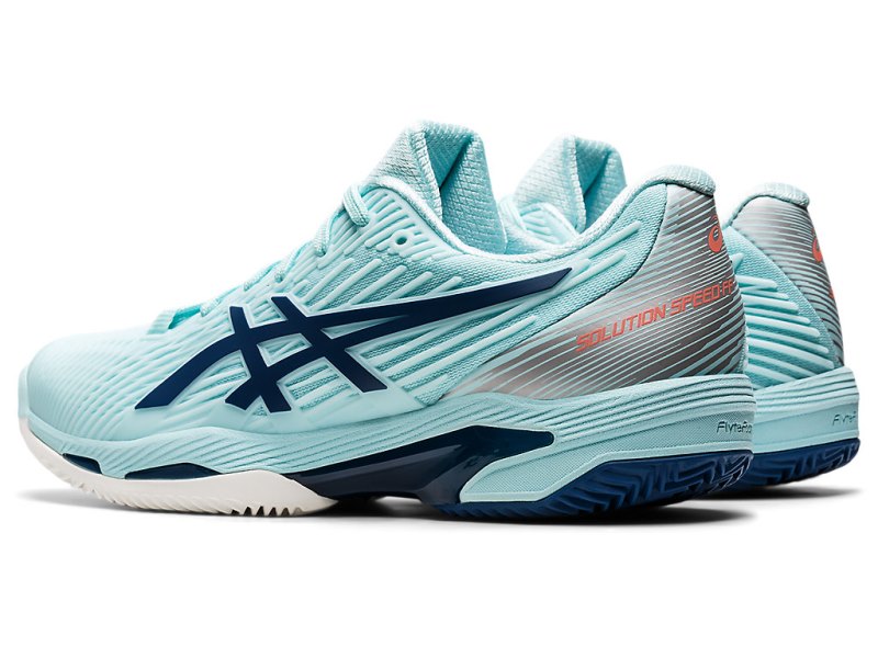 Asics Solution Speed FF 2 Clay Teniški Copati Ženske Modre Svetlo Indigo | SI6374-294