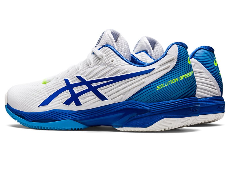 Asics Solution Speed FF 2 Clay Teniški Copati Moški Bele Modre | SI8146-978