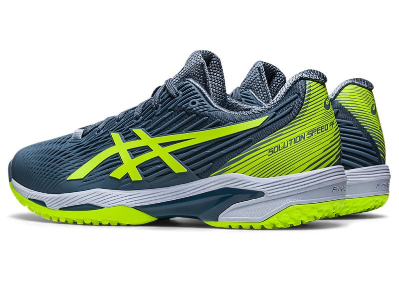 Asics Solution Speed FF 2 OC Teniški Copati Moški Sive Modre Zelene | SI9642-407