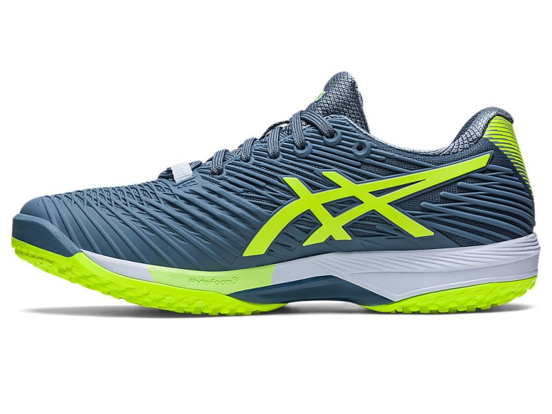 Asics Solution Speed FF 2 OC Teniški Copati Moški Sive Modre Zelene | SI9642-407