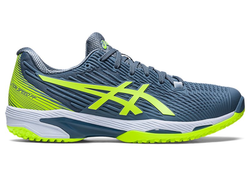 Asics Solution Speed FF 2 OC Teniški Copati Moški Sive Modre Zelene | SI9642-407