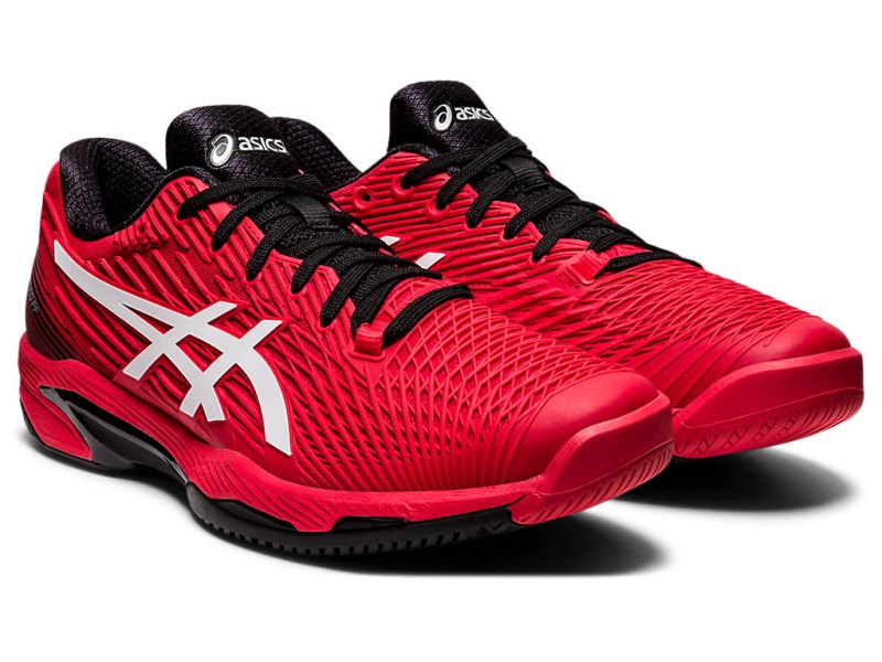 Asics Solution Speed FF 2 Teniški Copati Moški Rdeče Bele | SI9824-944