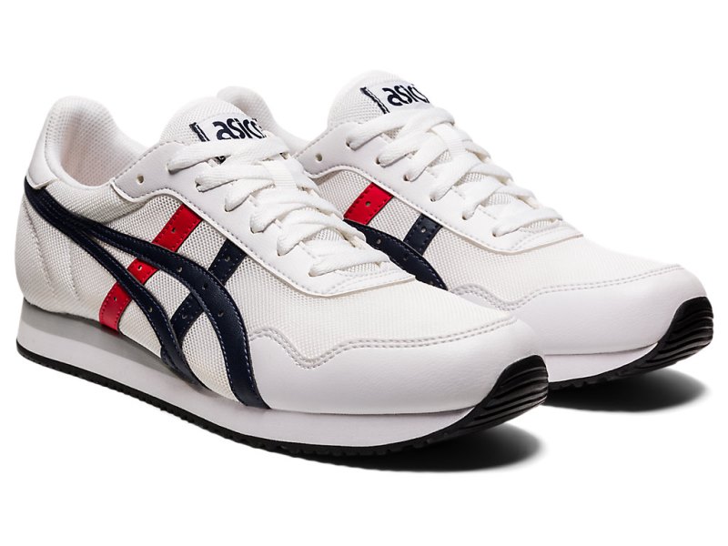 Asics Tiger Runner Superge Moški Bele Črne | SI2961-685