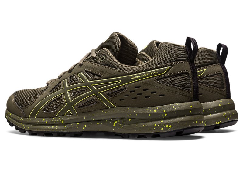 Asics Torrance Trail Superge Moški Rjave Sive Limone | SI4487-056