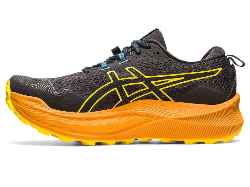 Asics Trabuco Max 2 Tekaški Čevlji Moški Črne Zlate Rumene | SI0692-983