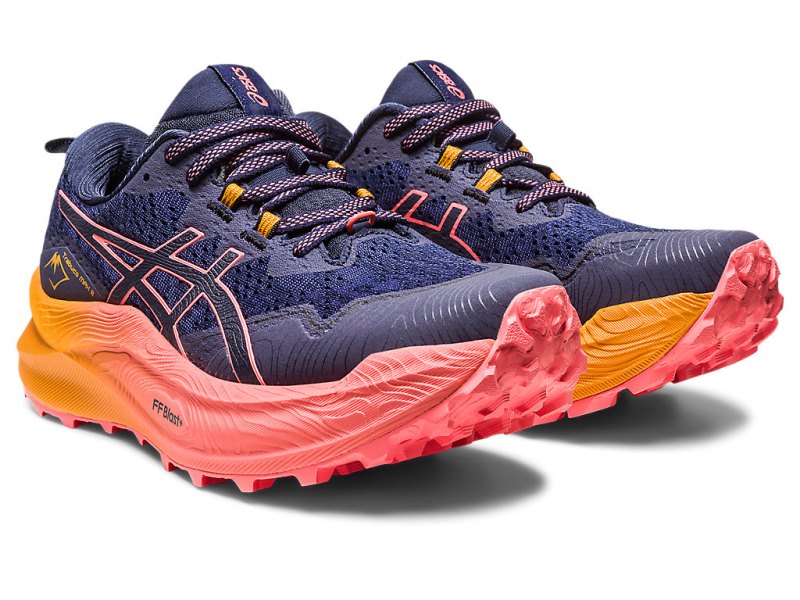 Asics Trabuco Max 2 Tekaški Čevlji Ženske Črne Koralne | SI4062-236