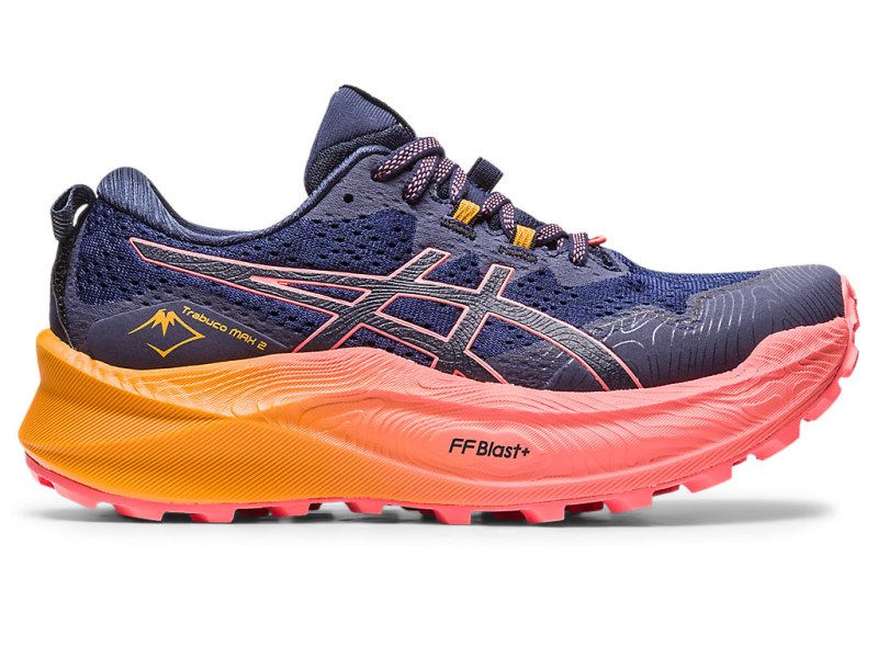 Asics Trabuco Max 2 Tekaški Čevlji Ženske Črne Koralne | SI4062-236