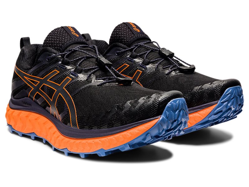 Asics Trabuco Max Tekaški Čevlji Moški Črne Oranžne | SI0532-195