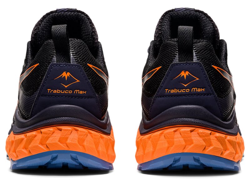 Asics Trabuco Max Tekaški Čevlji Moški Črne Oranžne | SI0532-195