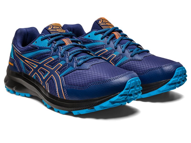 Asics Trail Scout 2 Tekaški Čevlji Moški Indigo Modre Modre | SI8121-328