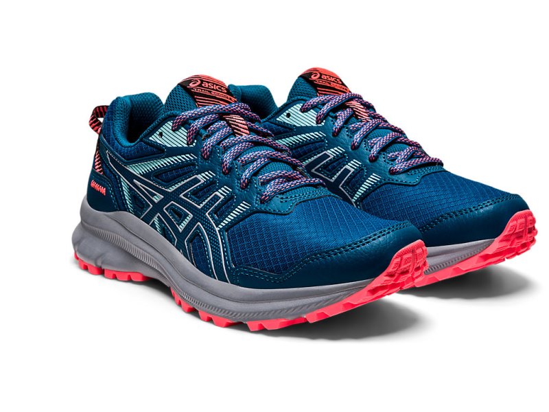 Asics Trail Scout 2 Tekaški Čevlji Ženske Temno Turkizna Sive | SI6871-745