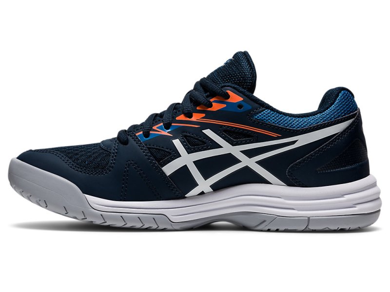 Asics Upcourt 4 Športne Superge Otroški Modre Bele | SI8601-754