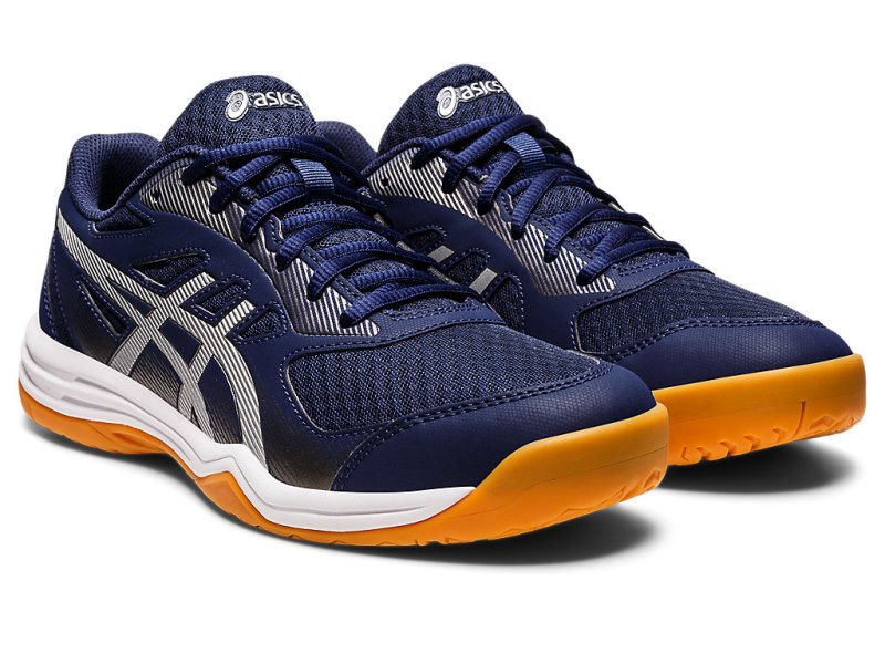 Asics Upcourt 5 Odbojkarski Čevlji Moški Temno Modre Srebrne | SI2217-179