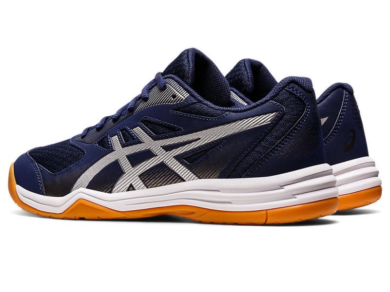 Asics Upcourt 5 Odbojkarski Čevlji Moški Temno Modre Srebrne | SI2217-179