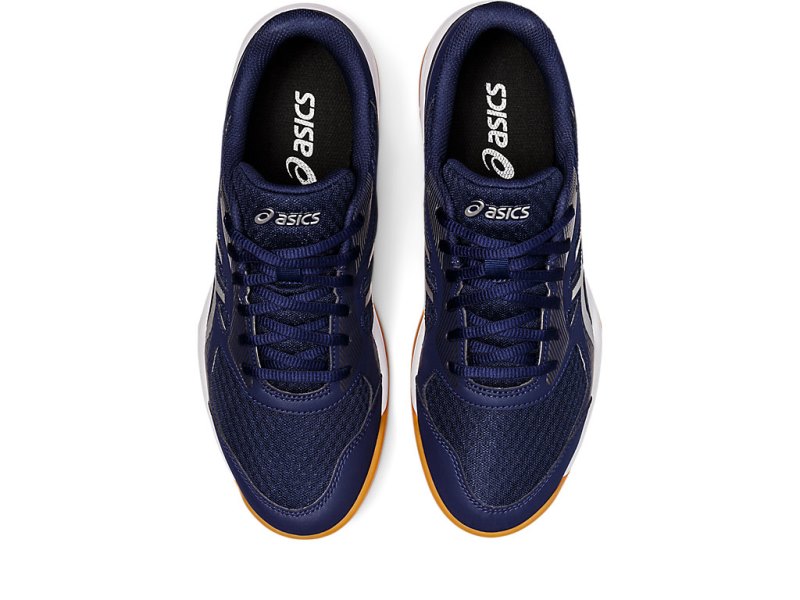 Asics Upcourt 5 Odbojkarski Čevlji Moški Temno Modre Srebrne | SI2217-179