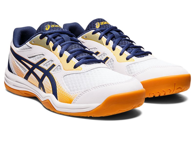 Asics Upcourt 5 Odbojkarski Čevlji Moški Bele Temno | SI2375-784