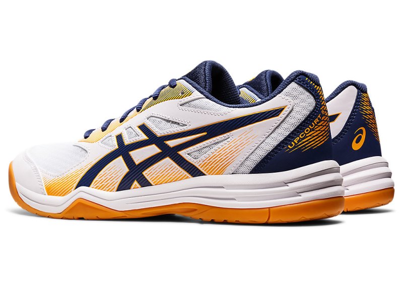 Asics Upcourt 5 Odbojkarski Čevlji Moški Bele Temno | SI2375-784