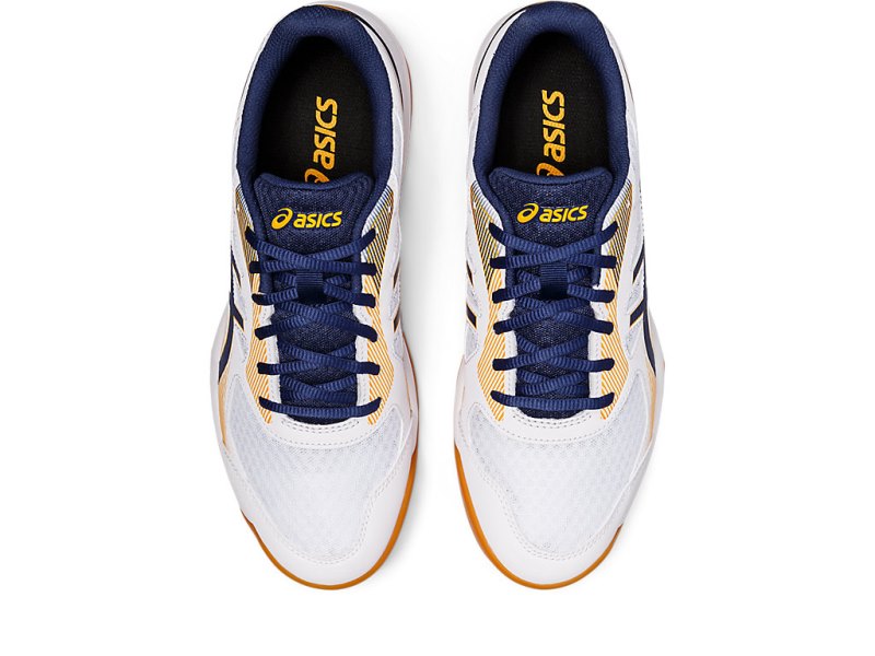 Asics Upcourt 5 Odbojkarski Čevlji Moški Bele Temno | SI2375-784