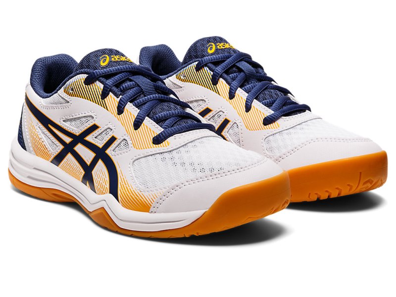 Asics Upcourt 5 Športne Superge Otroški Bele Temno | SI0791-681