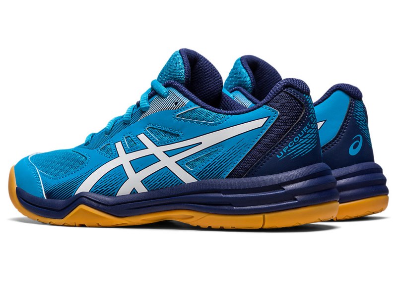 Asics Upcourt 5 Športne Superge Otroški Modre Bele | SI1751-527