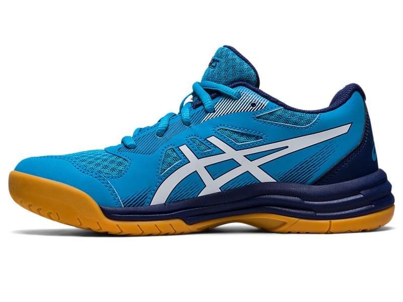 Asics Upcourt 5 Športne Superge Otroški Modre Bele | SI1751-527