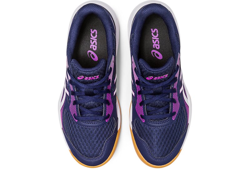 Asics Upcourt 5 Športne Superge Otroški Temno Modre Vijolične | SI4238-310